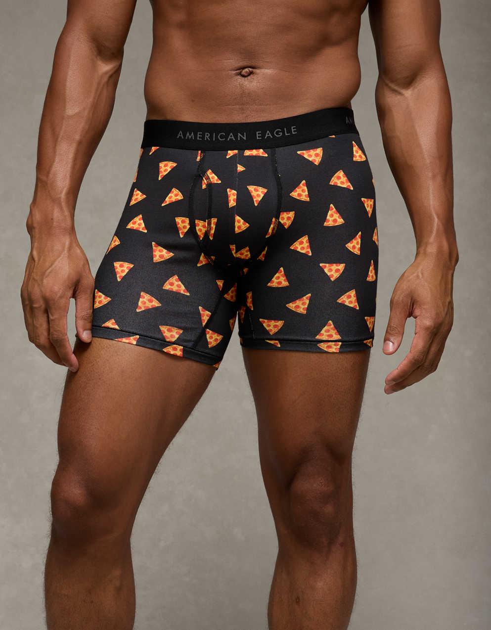 AEO Men's Pizza 6" Classic Boxer Brief