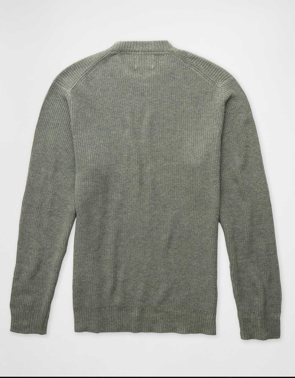 AE Waffle Crew Neck Sweater