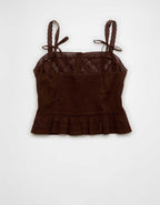 AE Fitted Peplum Cami