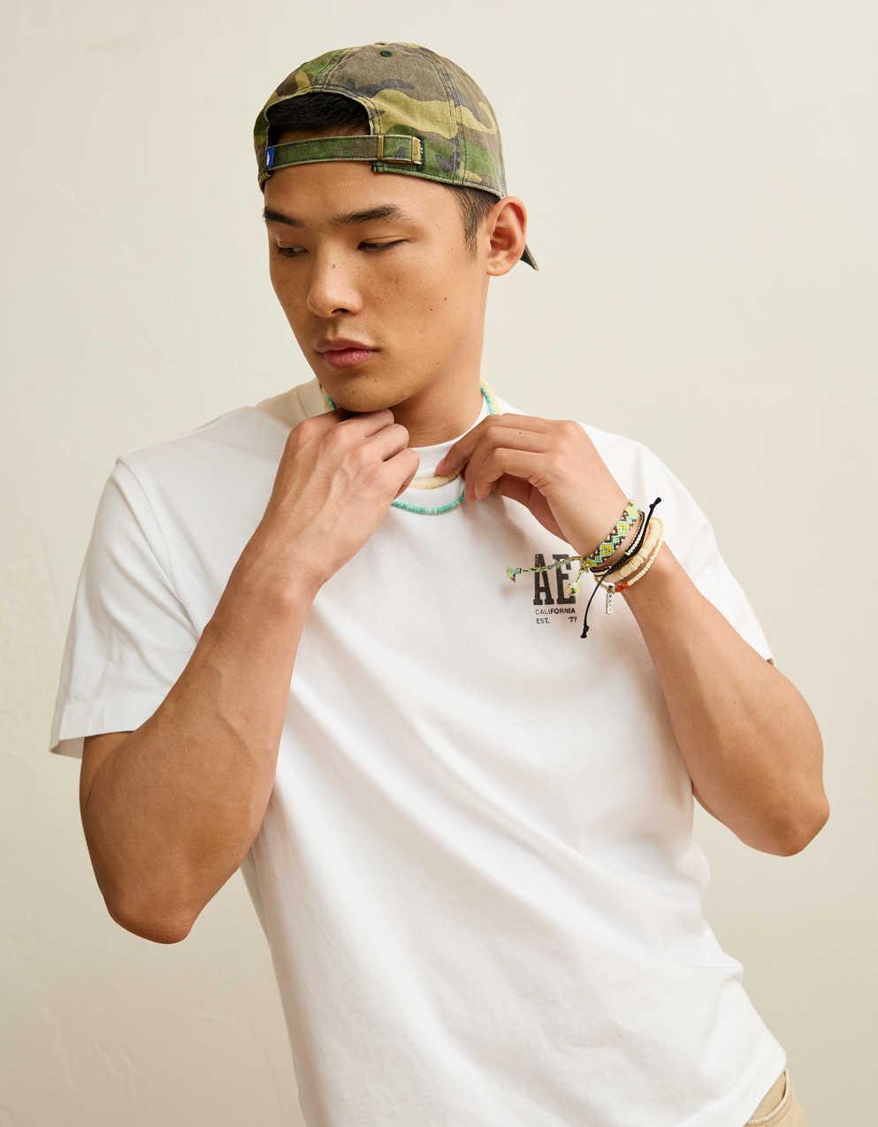 AE Standard Fit Graphic Logo T-Shirt