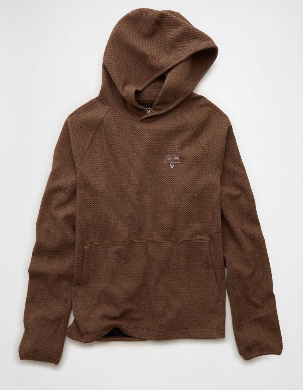 AE 24/7 Textured Fleece Hoodie