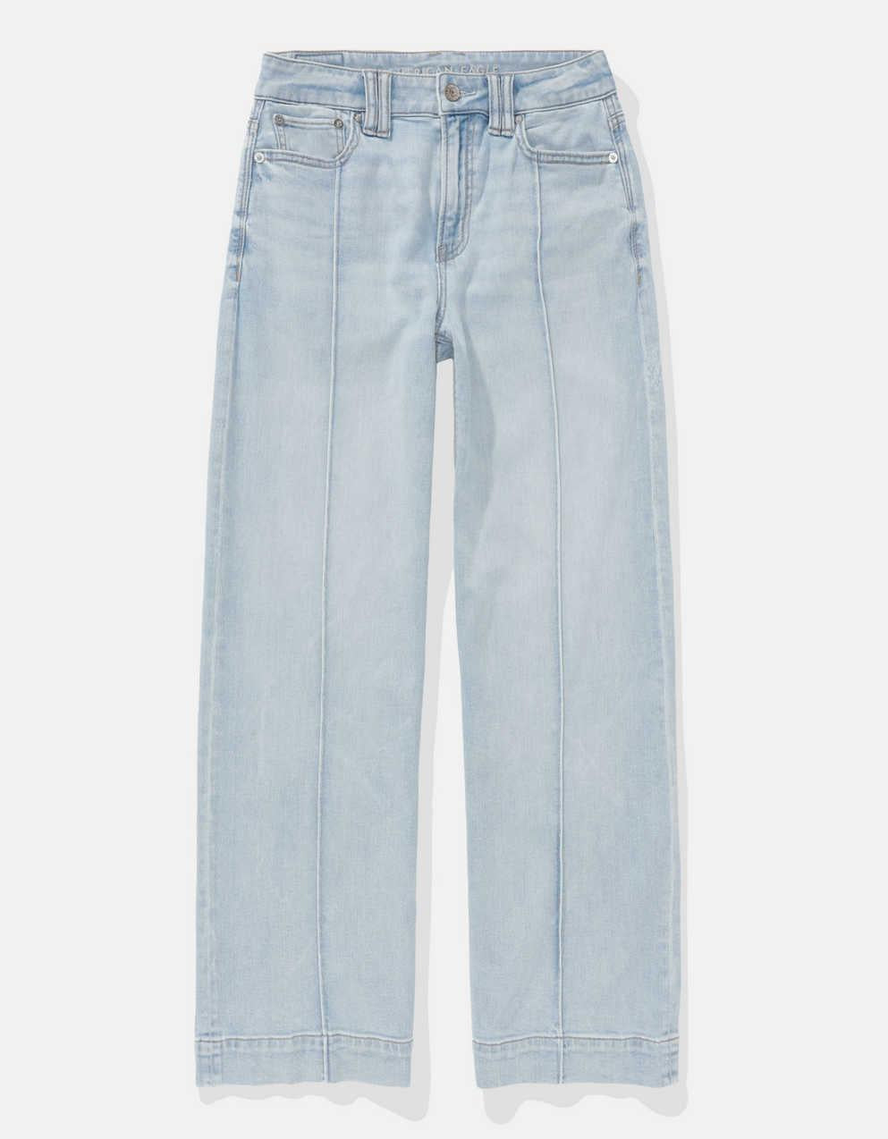AE Super High-Waisted Baggy Wide-Leg Jean