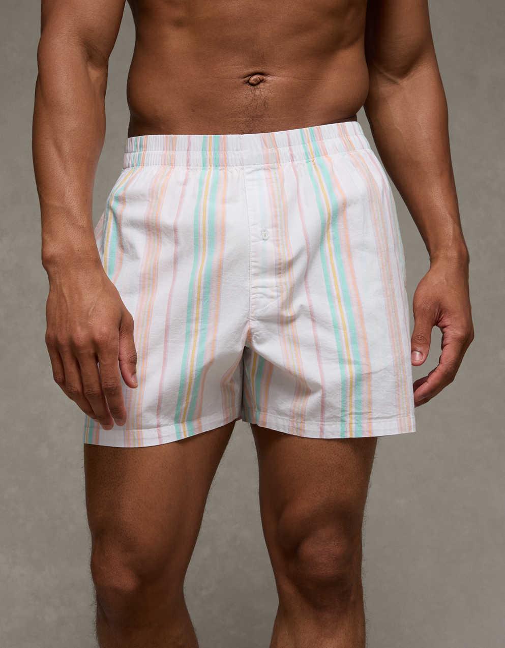 AEO Pride Men's Poplin Classic Pocket Boxer Short