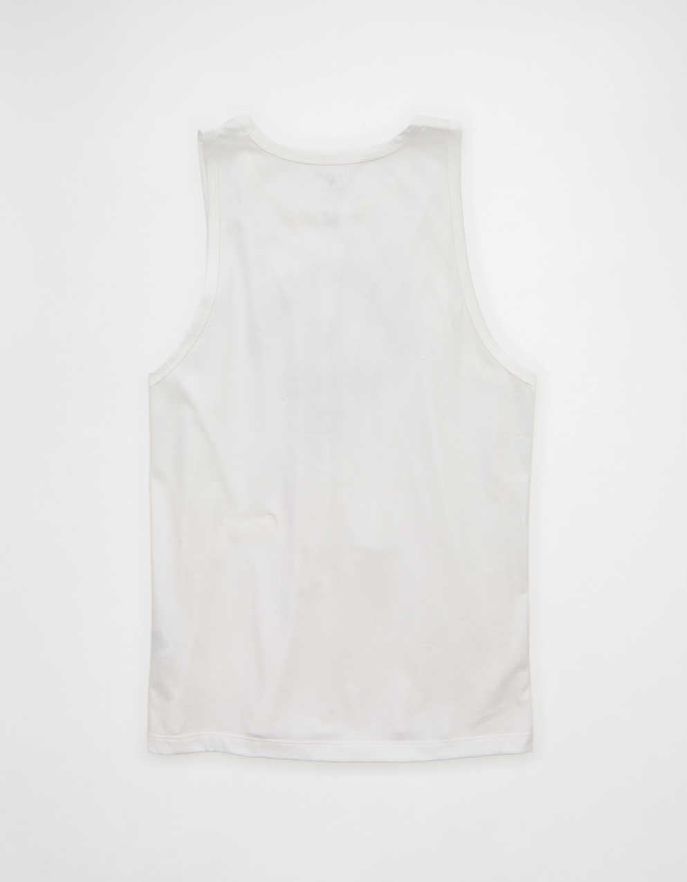AE Standard Fit Lightweight Logo Graphic Tank Top