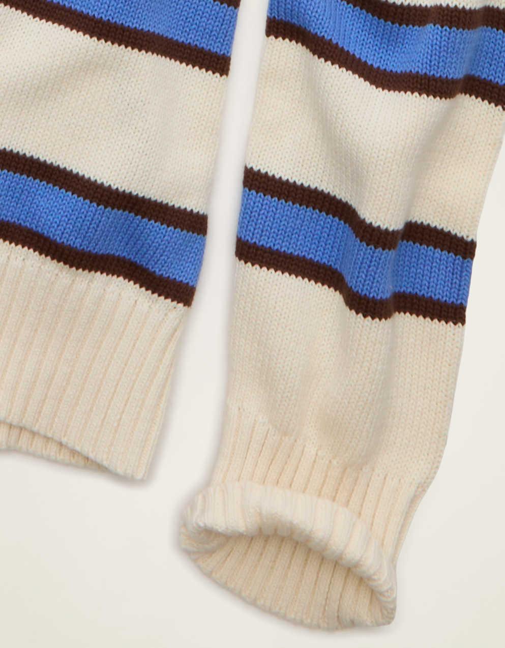 AE Striped Crew Neck Sweater