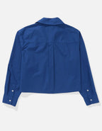 AE Cropped Perfect Button-Up Shirt