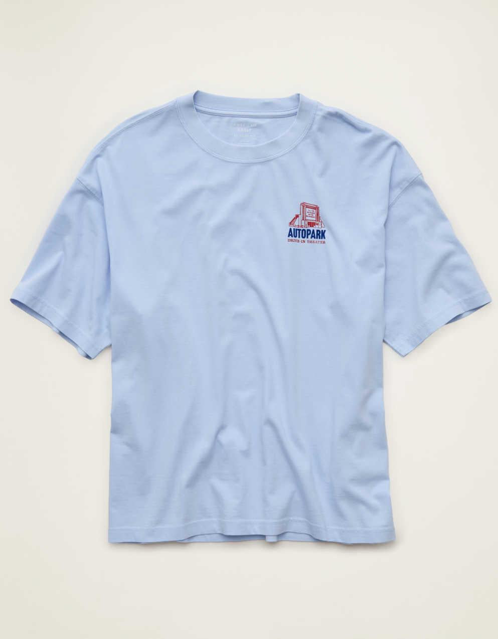 AE Boxy Fit Destination Graphic T-Shirt