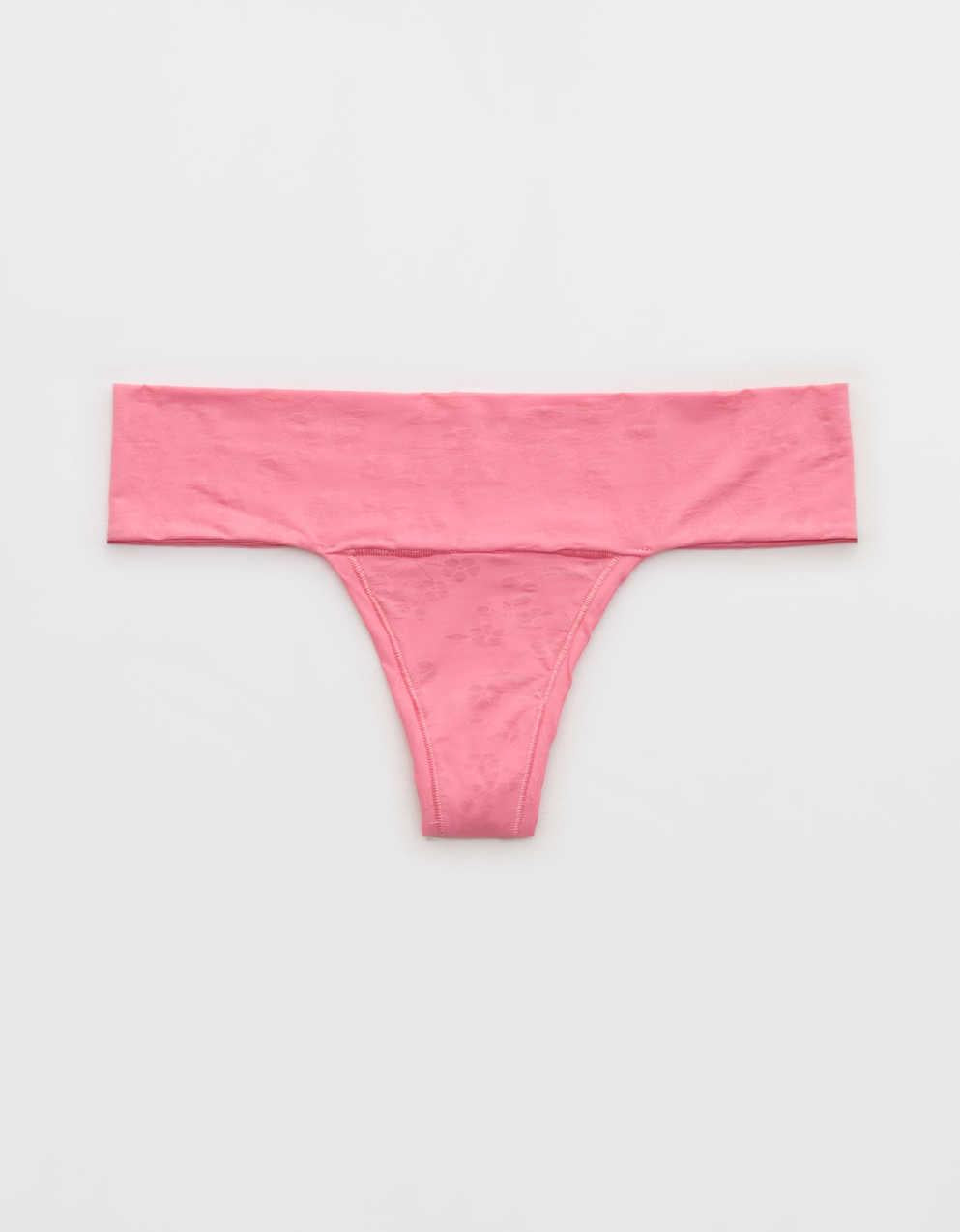 SMOOTHEZ Everyday Jacquard Thong Underwear