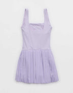 OFFLINE By Aerie You Serve Pleated Dress