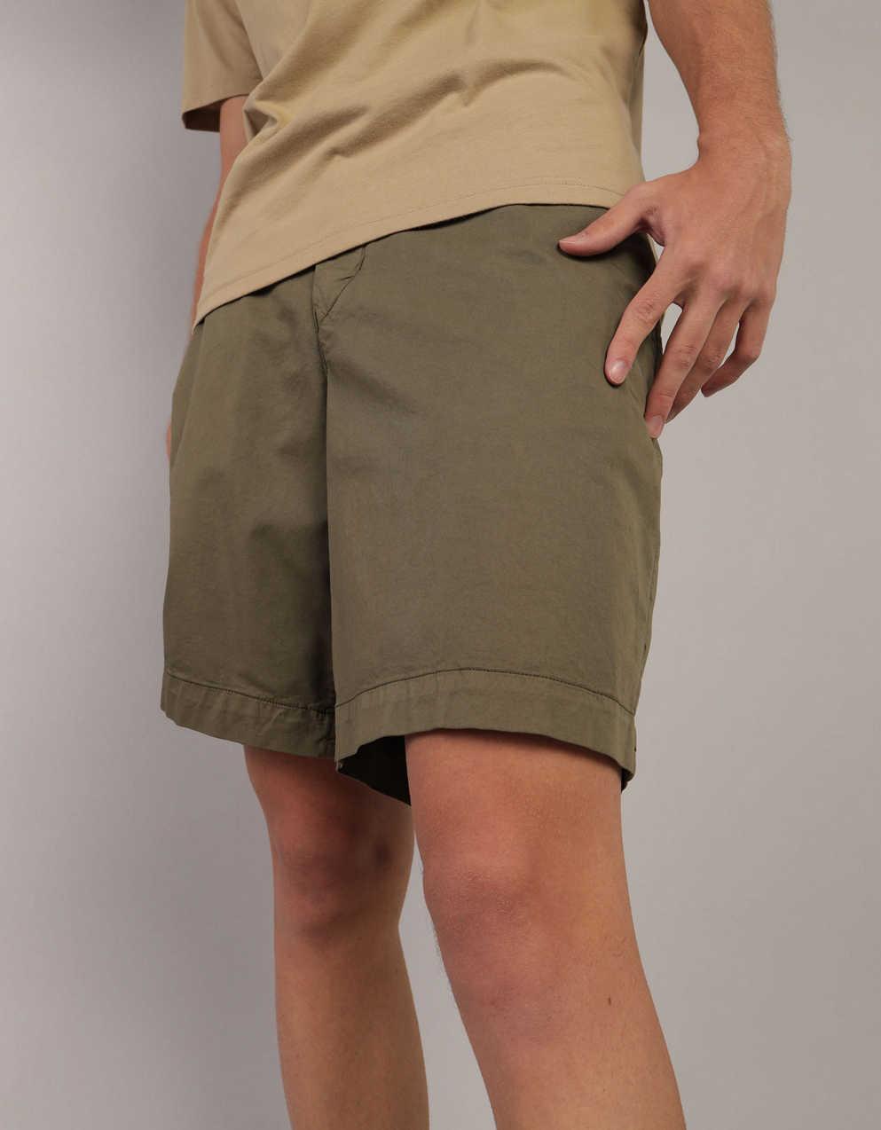 AE 9" Flex Khaki Short