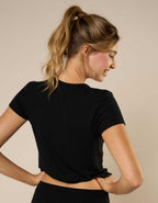 Aerie Real Soft® Ribbed Short Sleeve Cardigan