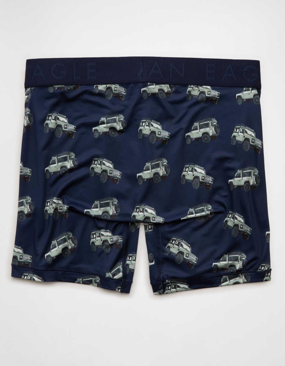 AEO Men's Cars X-Ray 6" Flex Boxer Brief