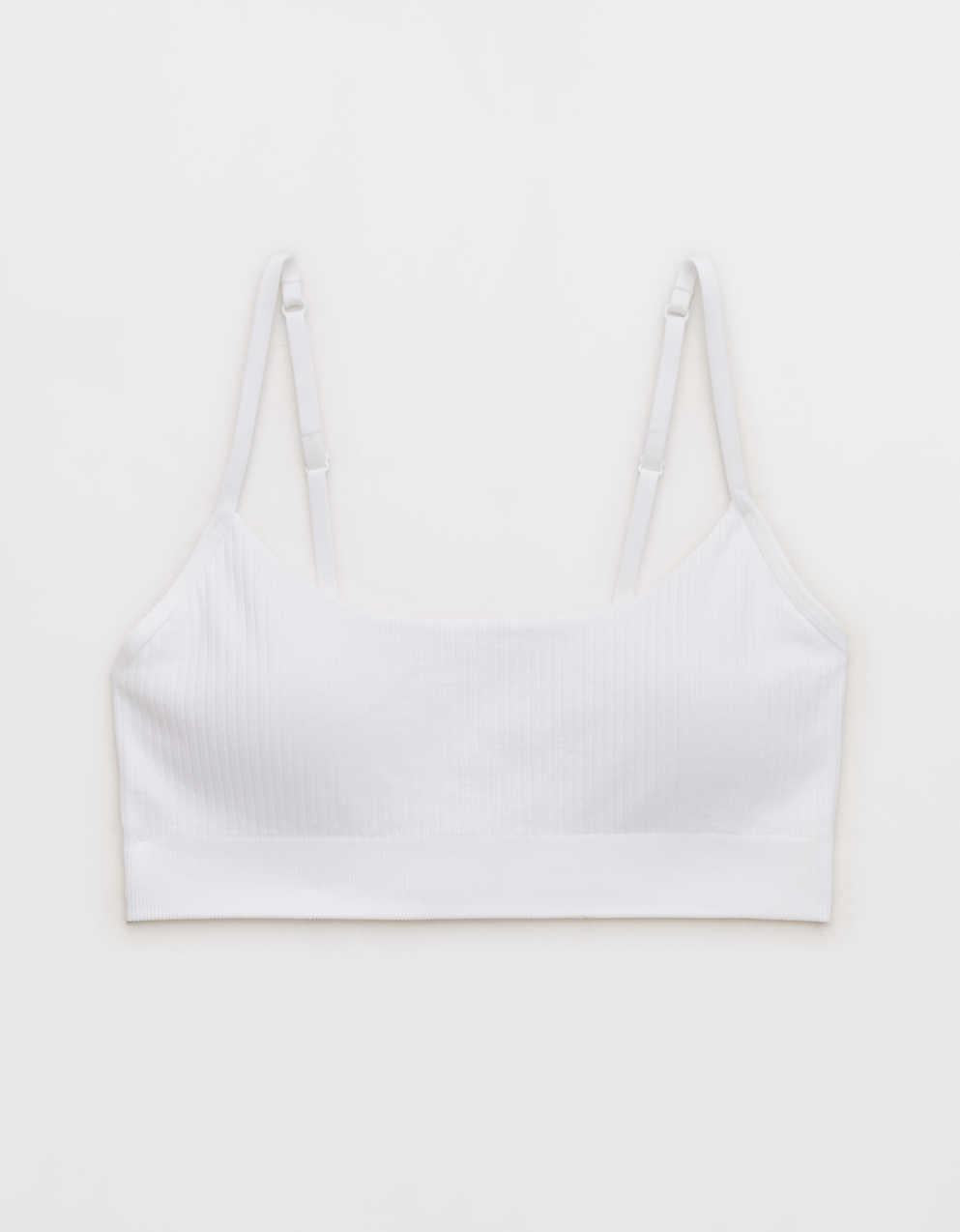 Superchill Seamless Rib Padded Scoop Bralette