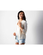 AE V-Neck Puff Sleeve Corset Shirt