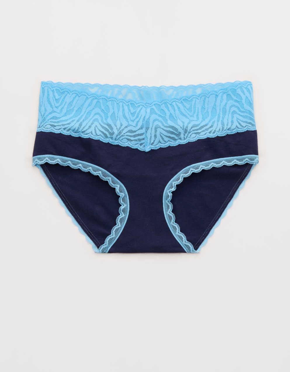 Superchill Cotton Zebra Lace Boybrief Underwear
