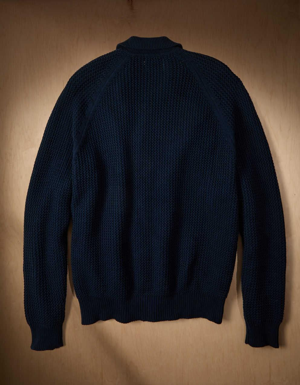 AE x Tru Kolors Cotton Button-Front Cardigan