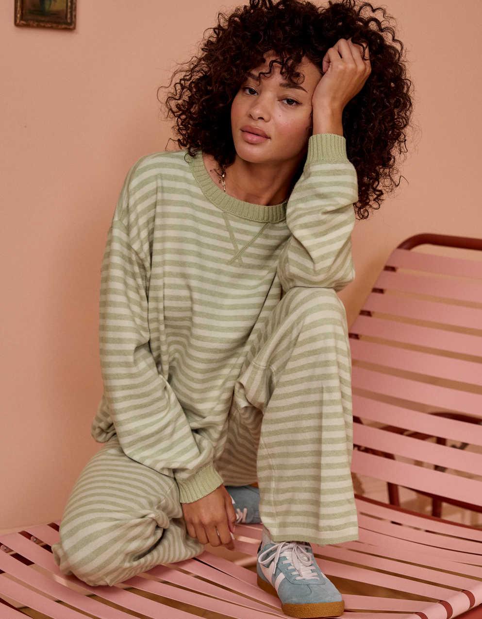 Aerie Sunday Soft Crew Sweater