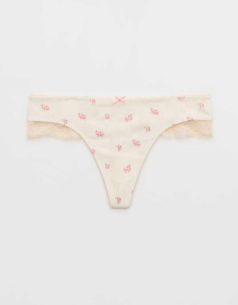 Superchill Pointelle Thong Underwear