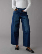 AE Dreamy Drape Strigid Barrel Jean