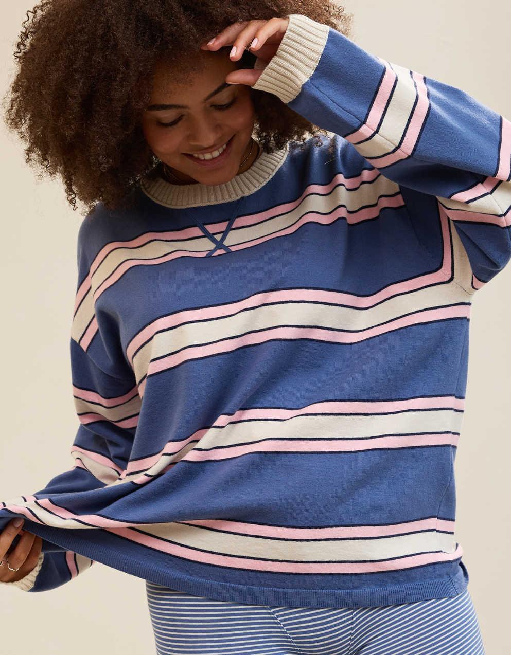 Aerie Sunday Soft Crew Sweater