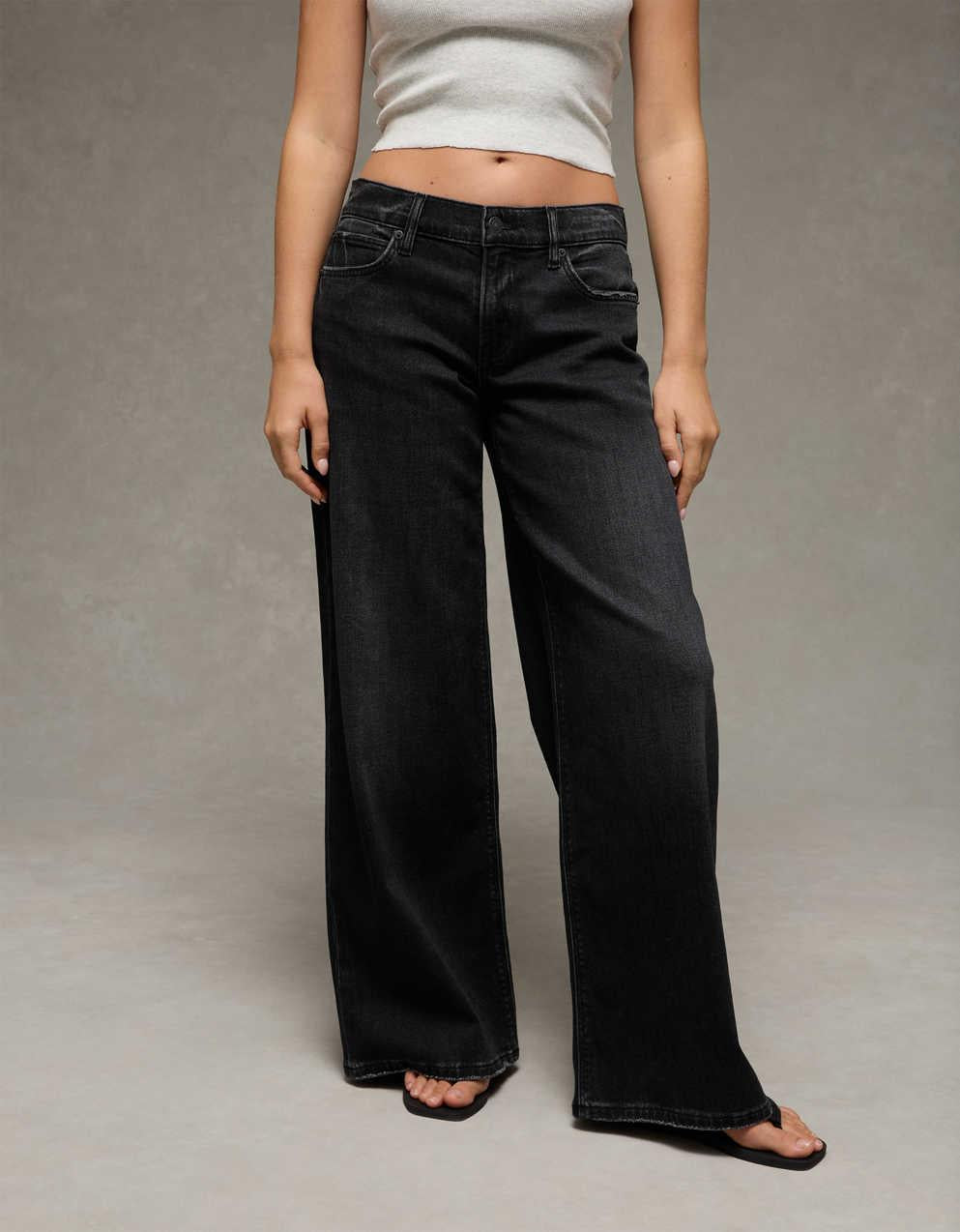 AE Low-Rise Baggy Ultra-Wide Leg Jean