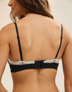 Superchill Cotton Rib Padded Triangle Bralette