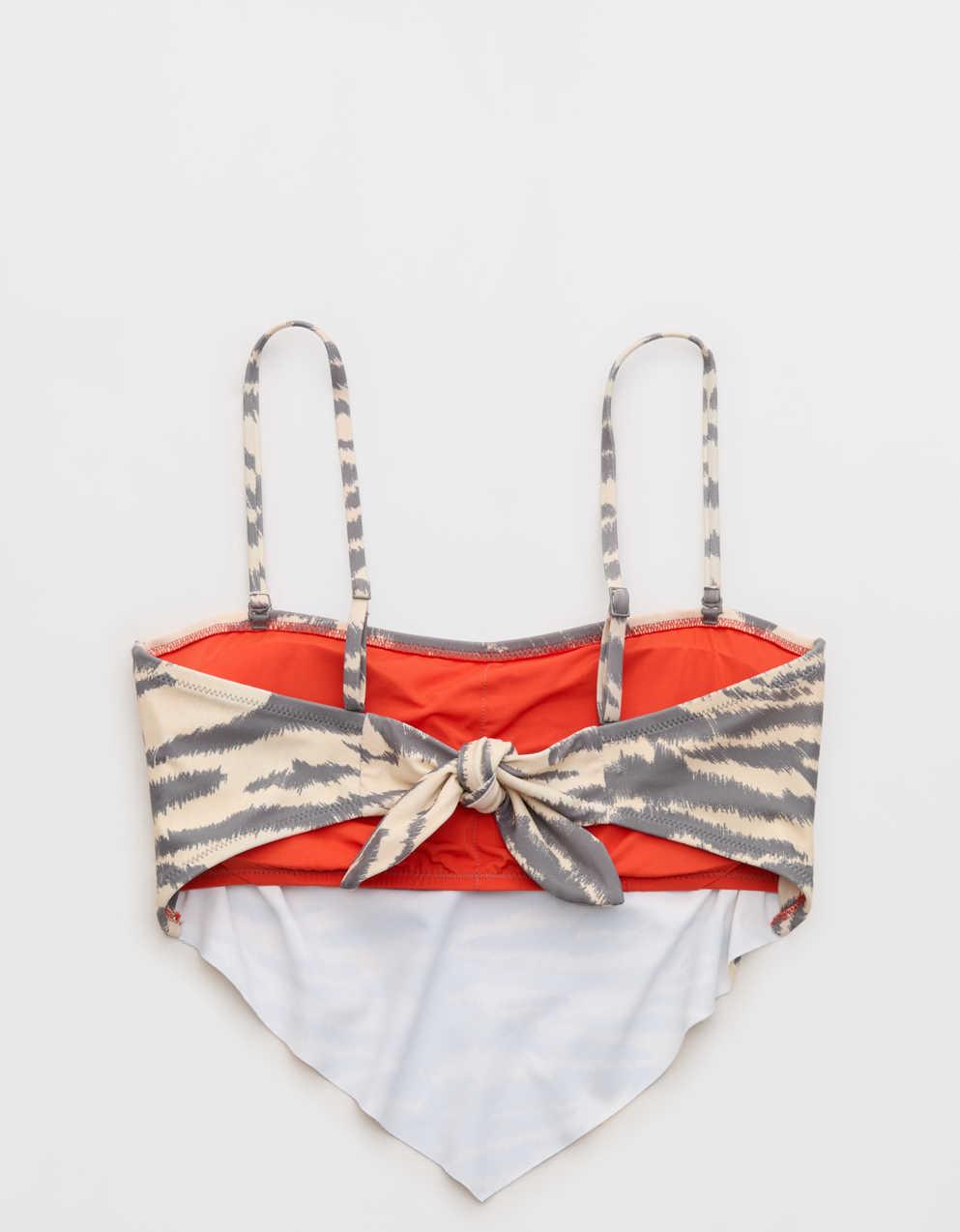 Aerie Handkerchief Bandeau Bikini Top