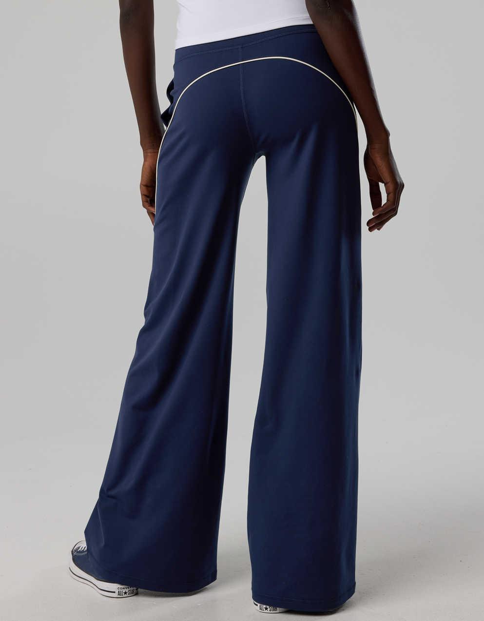 OFFLINE By Aerie The Hugger Piping Wide Leg Pant