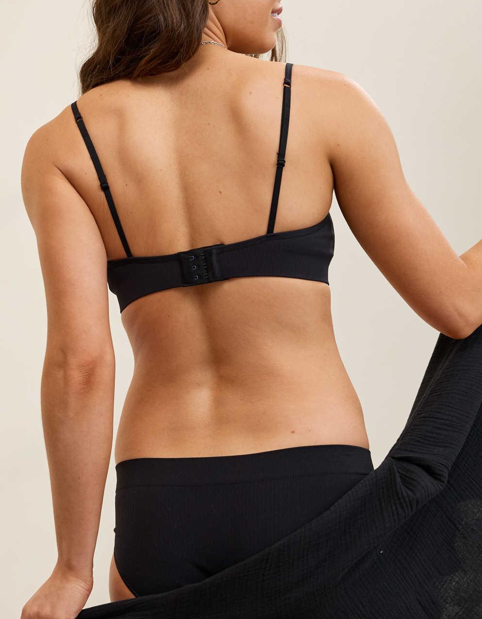 Superchill Seamless Rib Padded Scoop Bralette