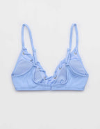 Aerie Ribbed Voop Bikini Top