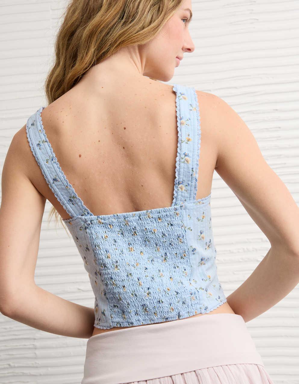 AE Ruched Corset Top