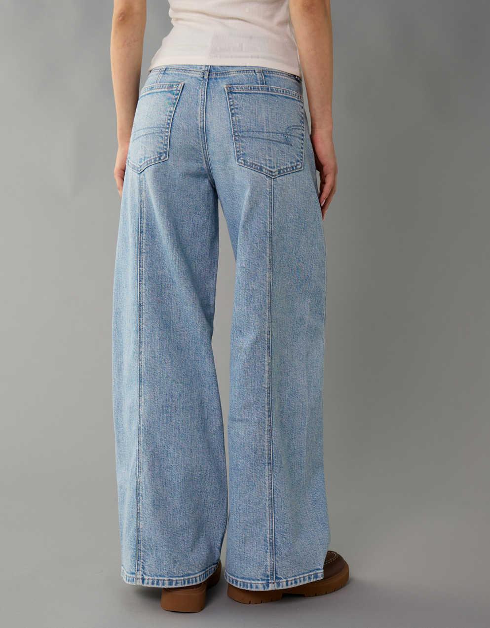 AE Dreamy Drape Low-Rise Ultra Wide-Leg Jean