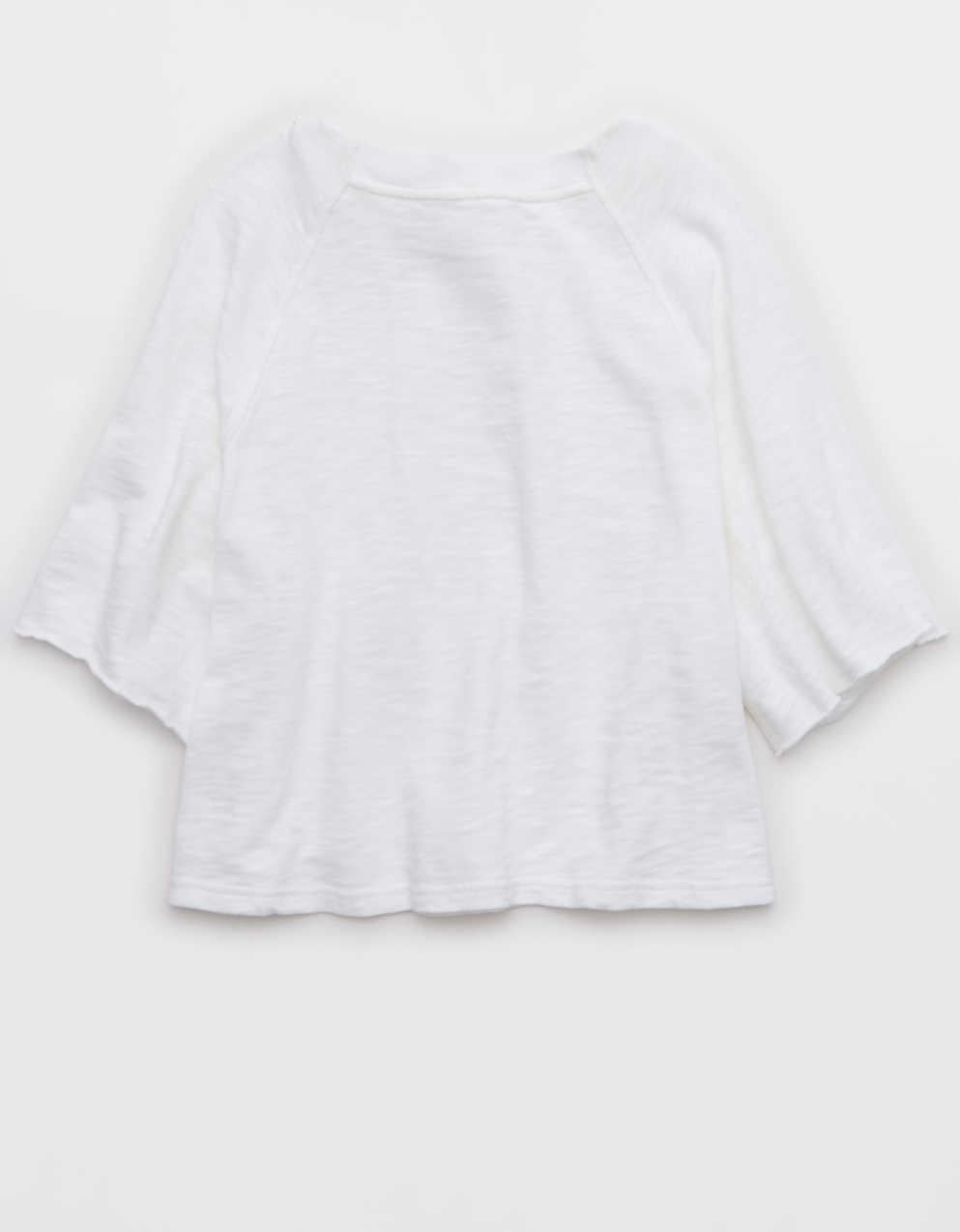 Aerie It's Casual Knit Slub T-Shirt