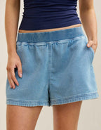 Aerie Daydream Denim Stretch Short
