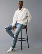 AE AirFlex+ Patched Athletic Skinny Jean
