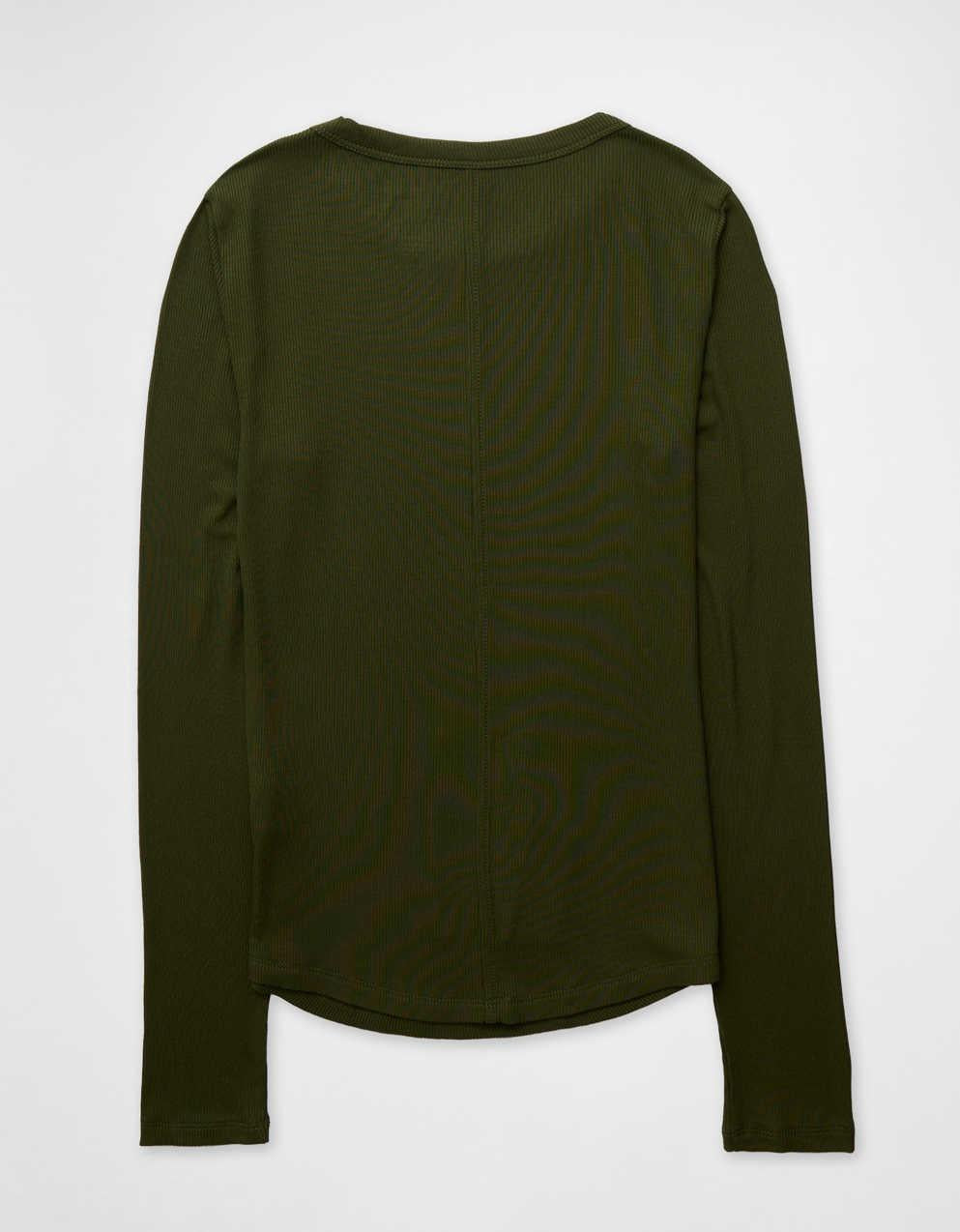 AE Soft & Sexy Relaxed Fit Long-Sleeve T-Shirt