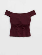 OFFLINE By Aerie Real Me XTRA Off The Shoulder T-Shirt