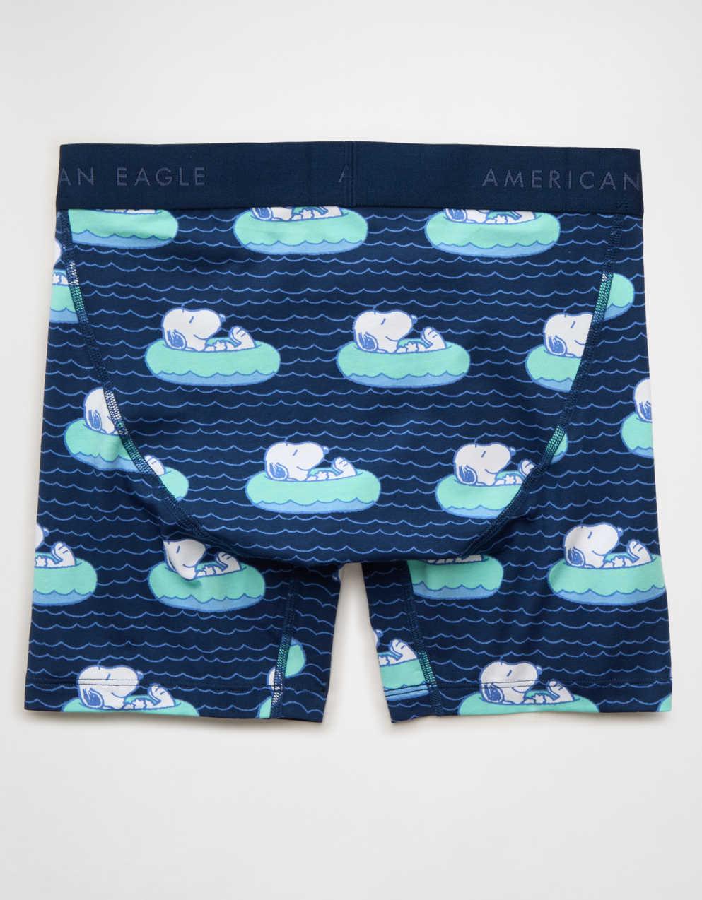 AEO Men's Snoopy 6" Classic Cotton Boxer Brief
