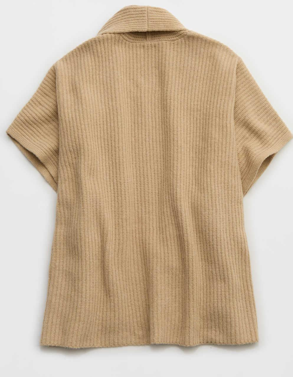 Aerie Shawl Collar Sweater Cape