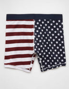 AEO Men's Stars & Stripes 6" Classic Boxer Brief