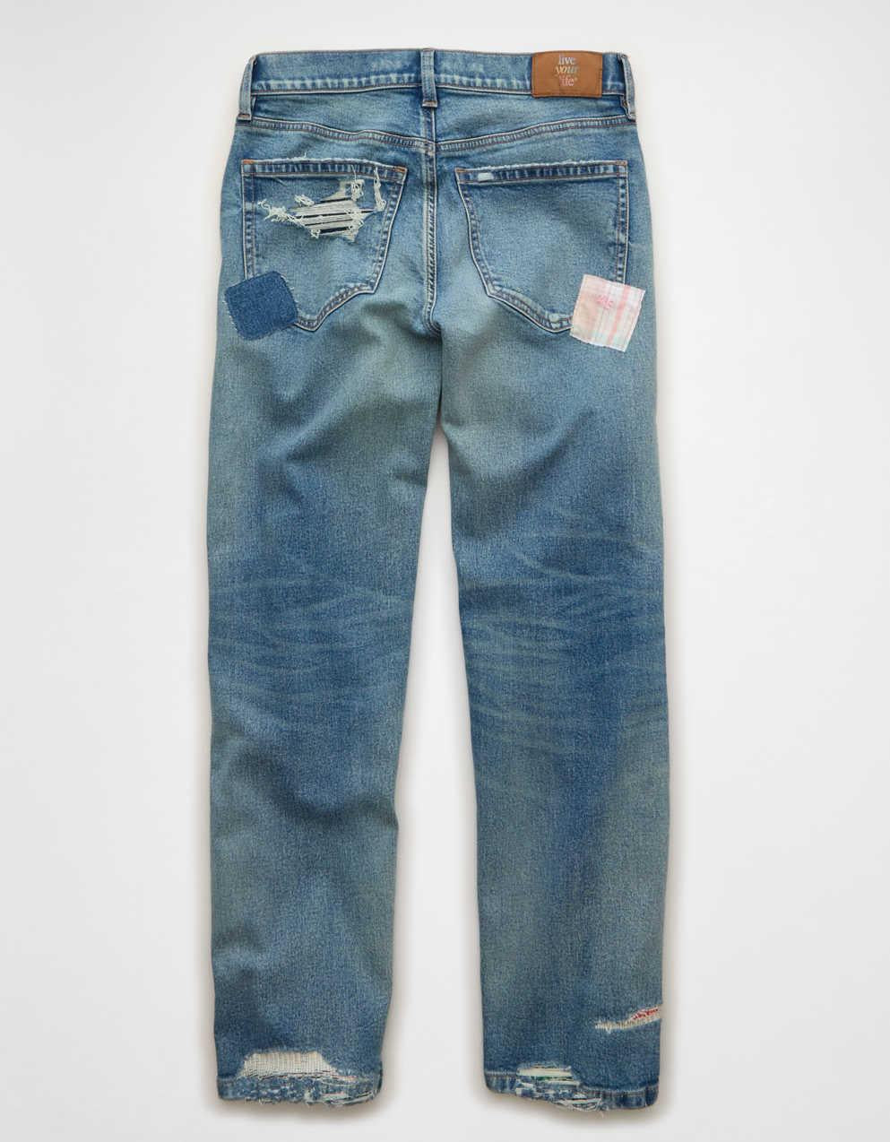 AE Pride Low-Rise Baggy Straight Jean