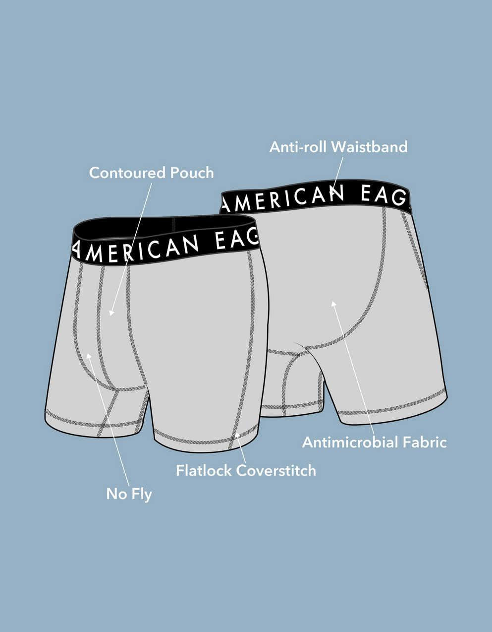 AEO Men's 6" Flex Boxer Brief