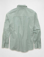 AE Relaxed Oxford Button-Up Shirt
