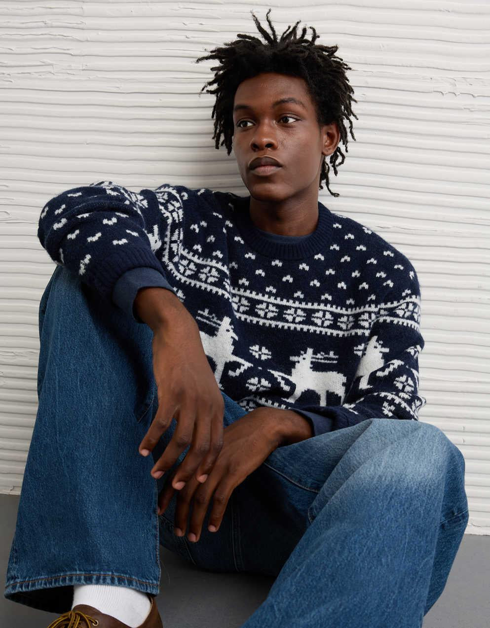AE Cozy Cabin Fairisle Sweater