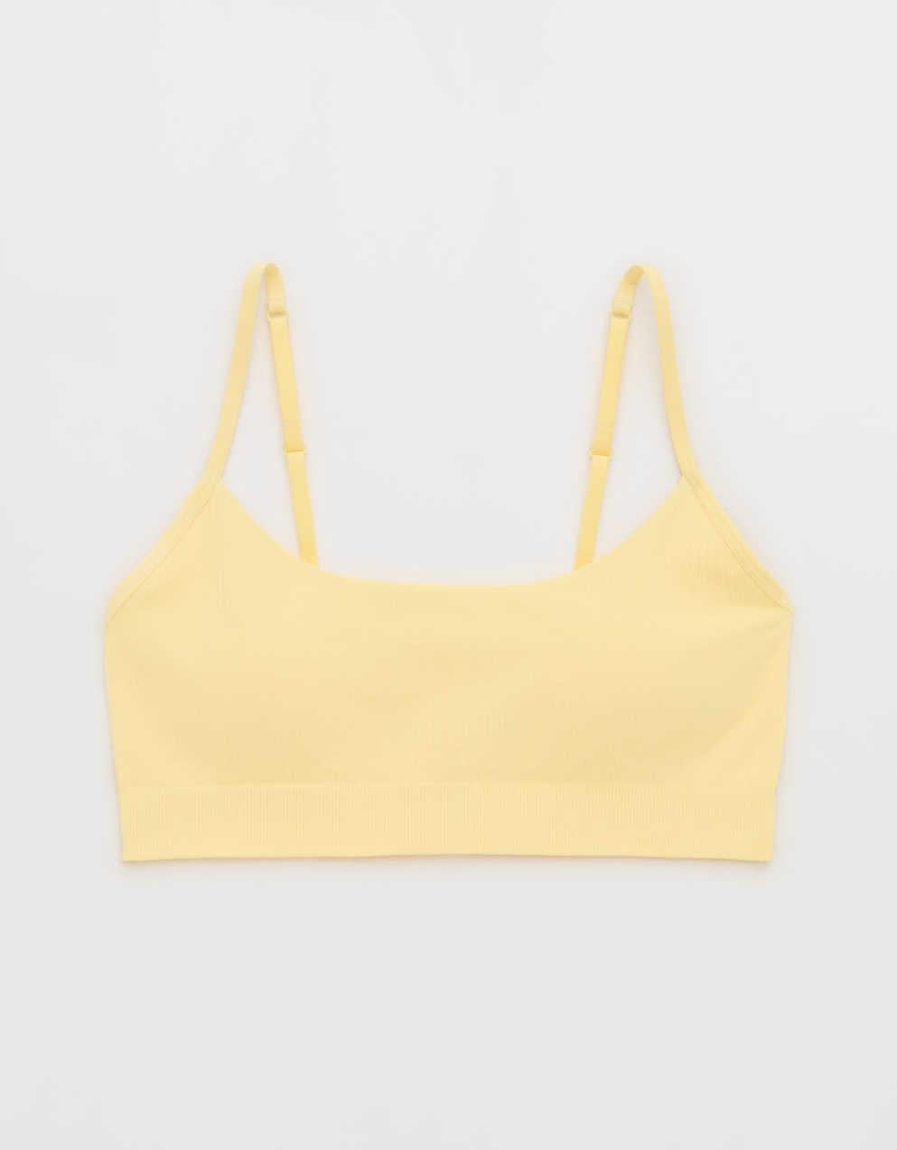 Superchill Seamless Rib Padded Scoop Bralette