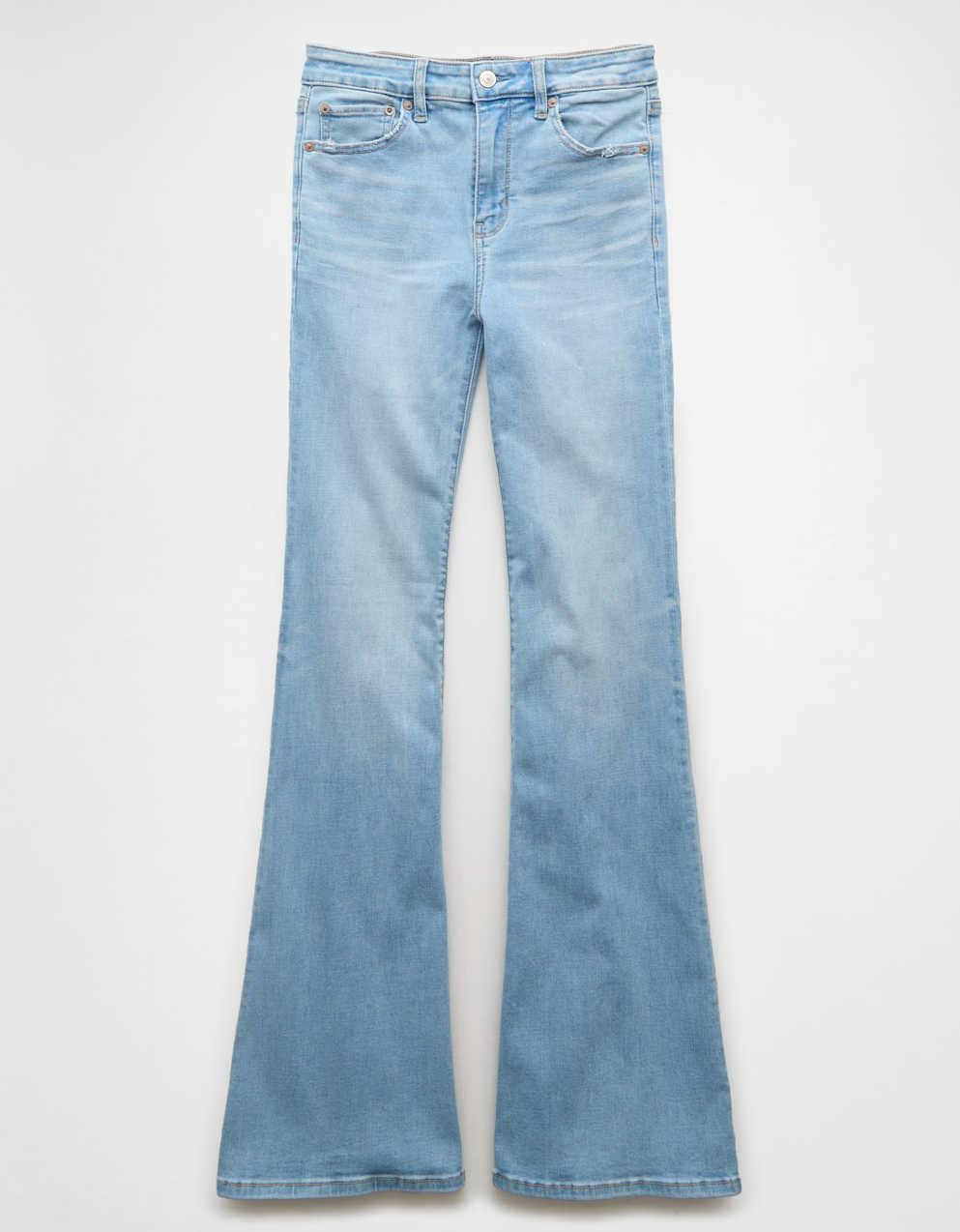 AE Next Level Super High-Waisted Flare Jean