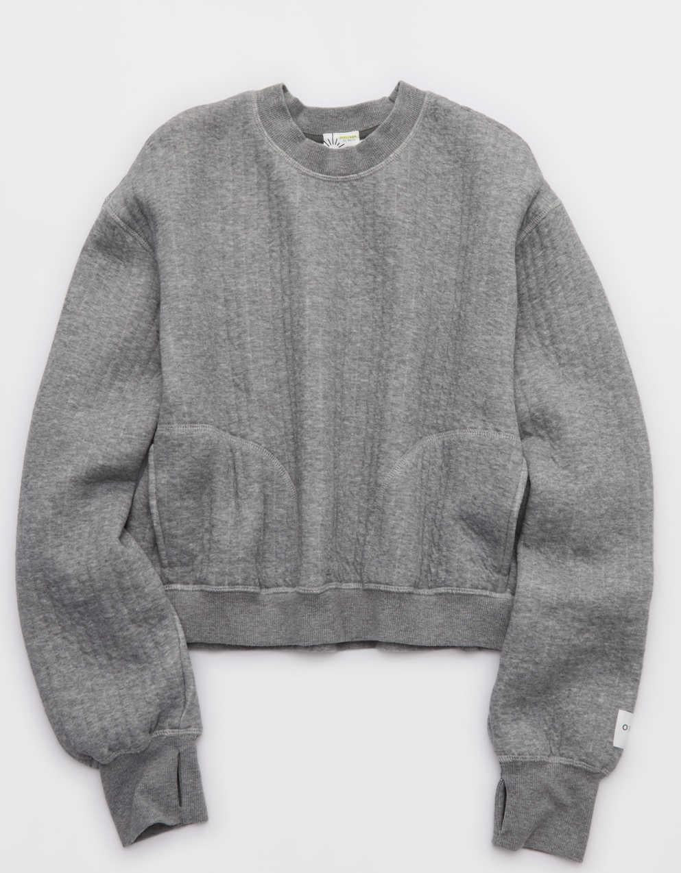 OFFLINE By Aerie Coffee Run Crewneck