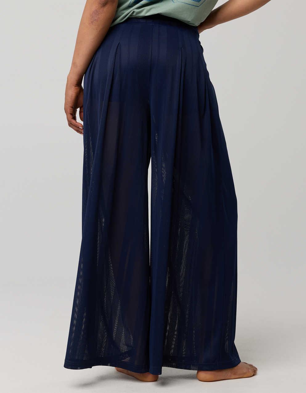 OFFLINE By Aerie Mesh Super Wide Leg Pant