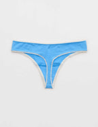 Superchill Cotton Picot Thong Underwear