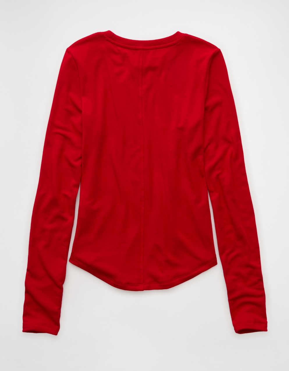 AE Long Sleeve Cozy Crew Neck T-Shirt